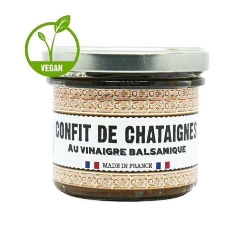 Confit de châtaignes au vinaigre balsamique