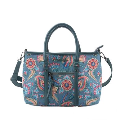 Orta Nova Latina Tote Bag | Smoke Blue