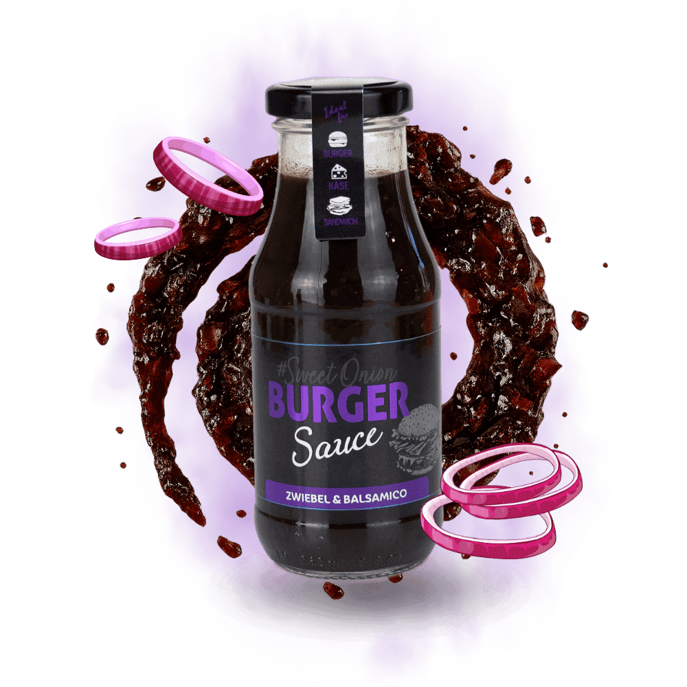 Burger sauce onion & balsamic
