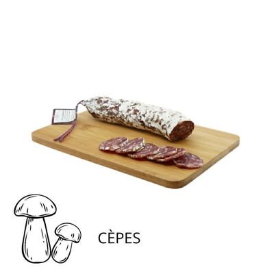 Saucisson d'Auvergne aux Cèpes