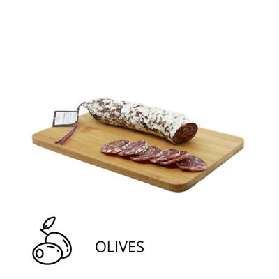 Saucisson d'Auvergne aux Olives