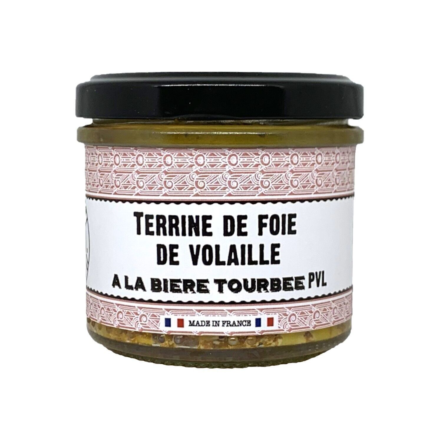 Hühnerleberterrine mit getorftem PVL