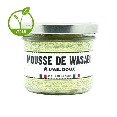 Sweet garlic wasabi mousse