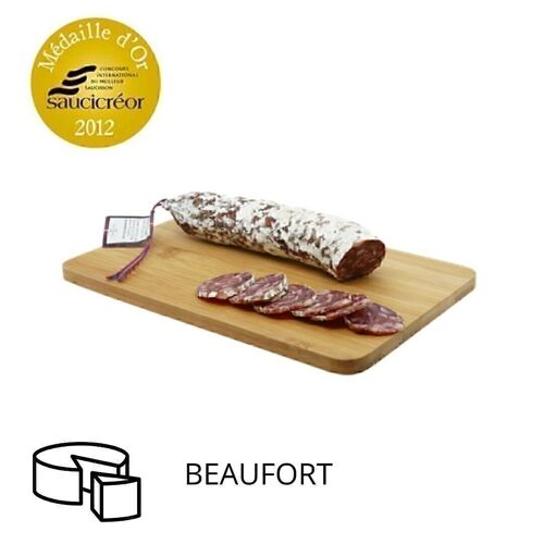 Saucisson d'Auvergne au Beaufort