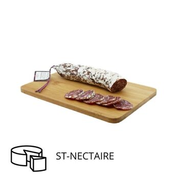 Saucisson d'Auvergne au Saint Nectaire 1