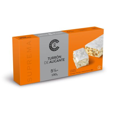 Turrón de Alicante (150 gramos)