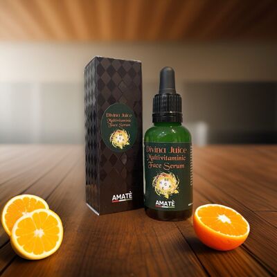 Sérum facial multivitamínico - Divina Juice - Sérum facial multivitamínico anhidro