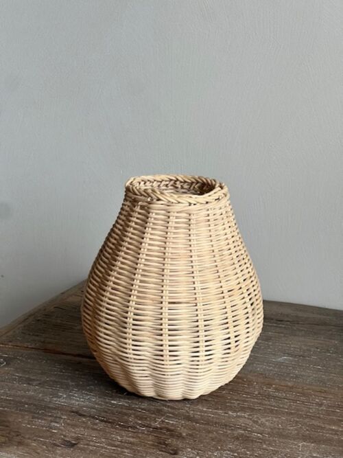 Sisi rattan small vase