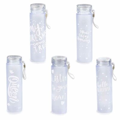 500 ml eco bottles / water bottles in satin tritan design 14zero3 "Messages in a bottle" - Customizable, ask for a quote