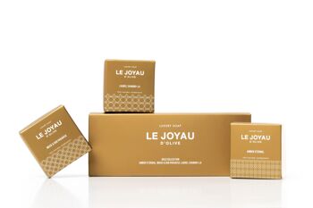 Coffret Cadeau Doré - Savons Solide de Luxe - 100% Naturels, Artisanaux et Écologiques 2
