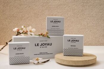 Coffret Cadeau Blanc I - Savons Solide de Luxe - 100% Naturels, Artisanaux et Écologiques 8
