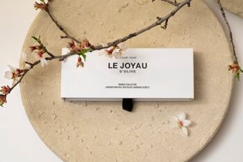 Coffret Cadeau Blanc I - Savons Solide de Luxe - 100% Naturels, Artisanaux et Écologiques 10