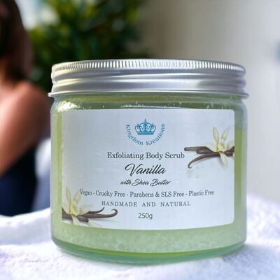 Vanilla Exfoliating and Shimmering Body Scrub