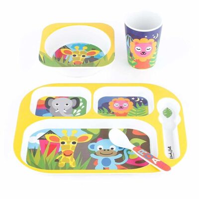 Set de uso diario para niños - Animales de la selva