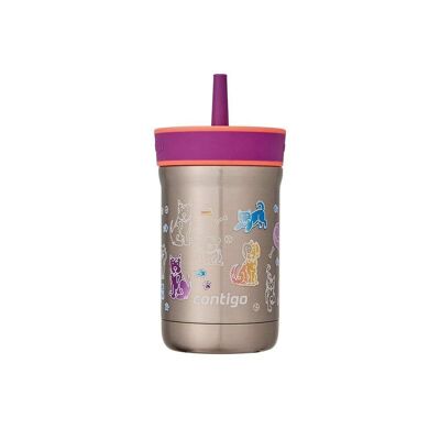 LEIGHTON Metal Straw Cup Pets 420 ml