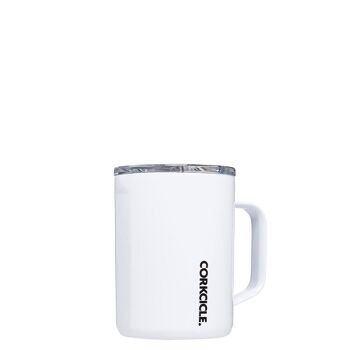 Tasse - 16oz Blanc Brillant 1