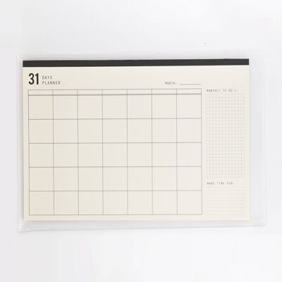 Monthly Planner - 31 Days