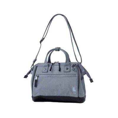 Kuchigane Shoulder Bag Expand-3 Gray 4583