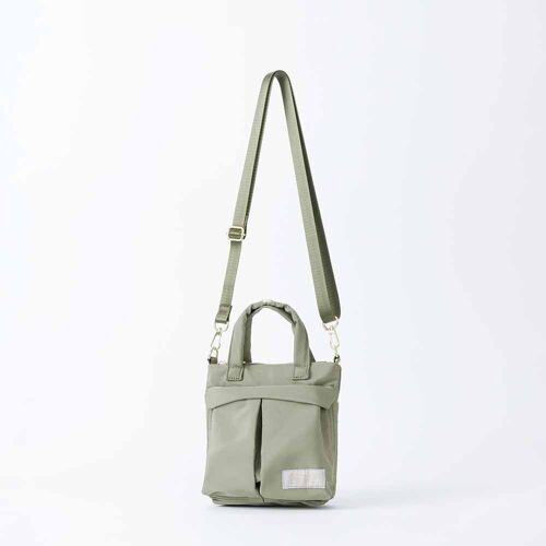 2Way Mini Shoulder Bag Helmet Olive Green 0114