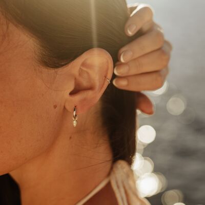 Mini Spike Earring – Gold and Silver