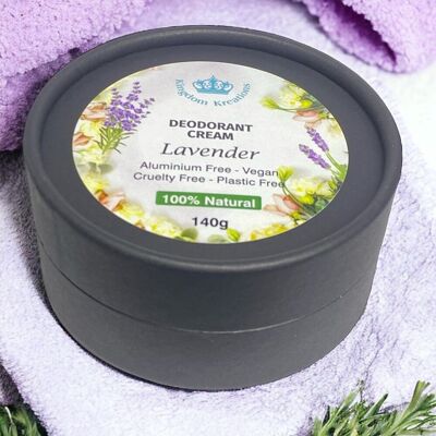 100 % natürliches handgemachtes Deodorant mit ätherischem Lavendelöl
