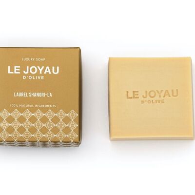 Savon Solide de Luxe - Shangri-La de Laurier - 100% Naturel et Artisanal