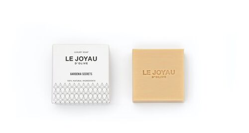 Savon Solide de Luxe - Gardénia Secret - 100% Naturel et Artisanal