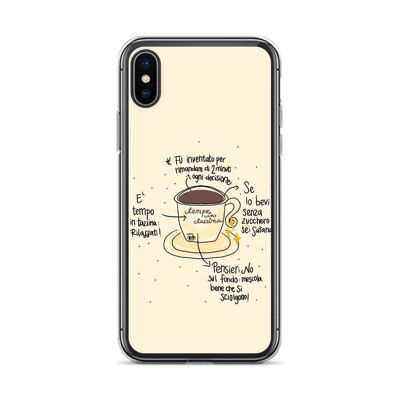 Cover "in the Cup Time"__iPhone X/XS