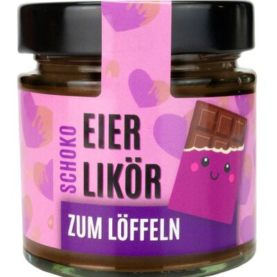 Eierlikör zum Löffeln Schoko