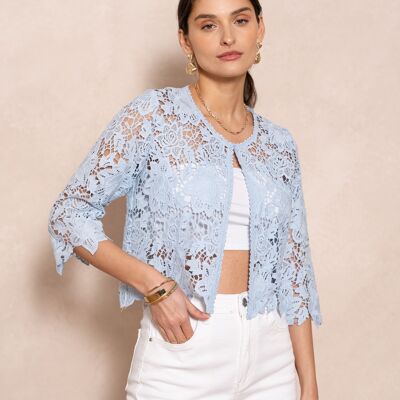 Gilet bolero in pizzo Selena - 80785-1