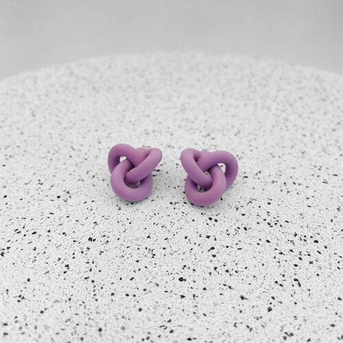 Knotted Stud Earrings