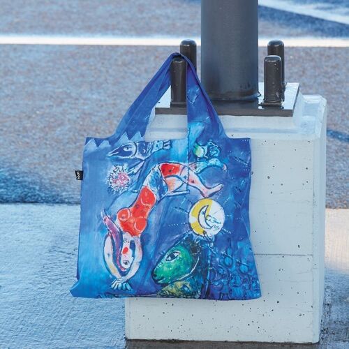 MARC CHAGALL The Blue Circus Recycled Bag