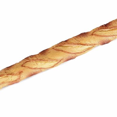 Artificial decorative soft baguette bread