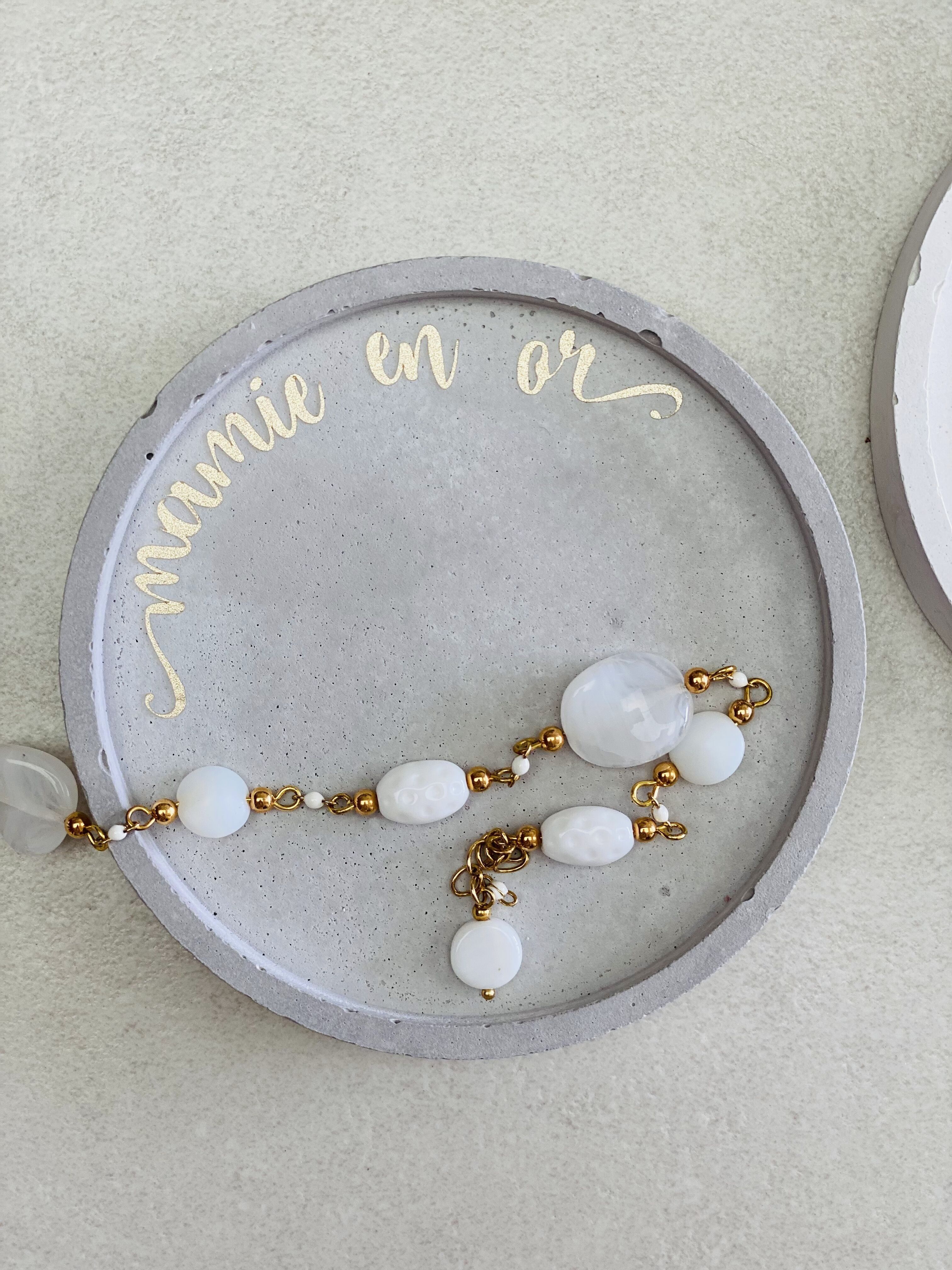 Fête des Grand-Mères : Plateau Bijoux - Mamie en Or