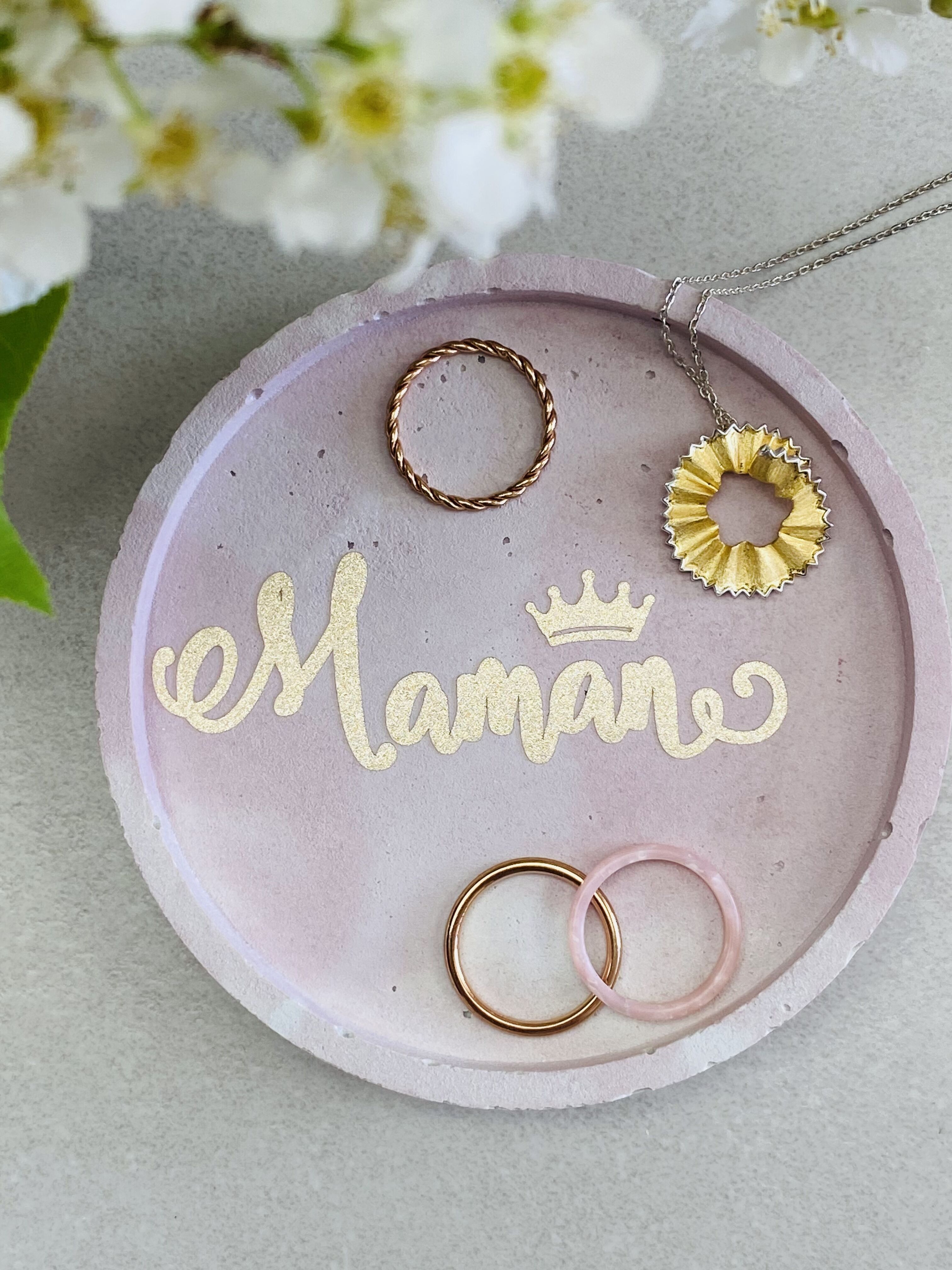 Fête des Grand-Mères : Plateau Bijoux - Mamie en Or