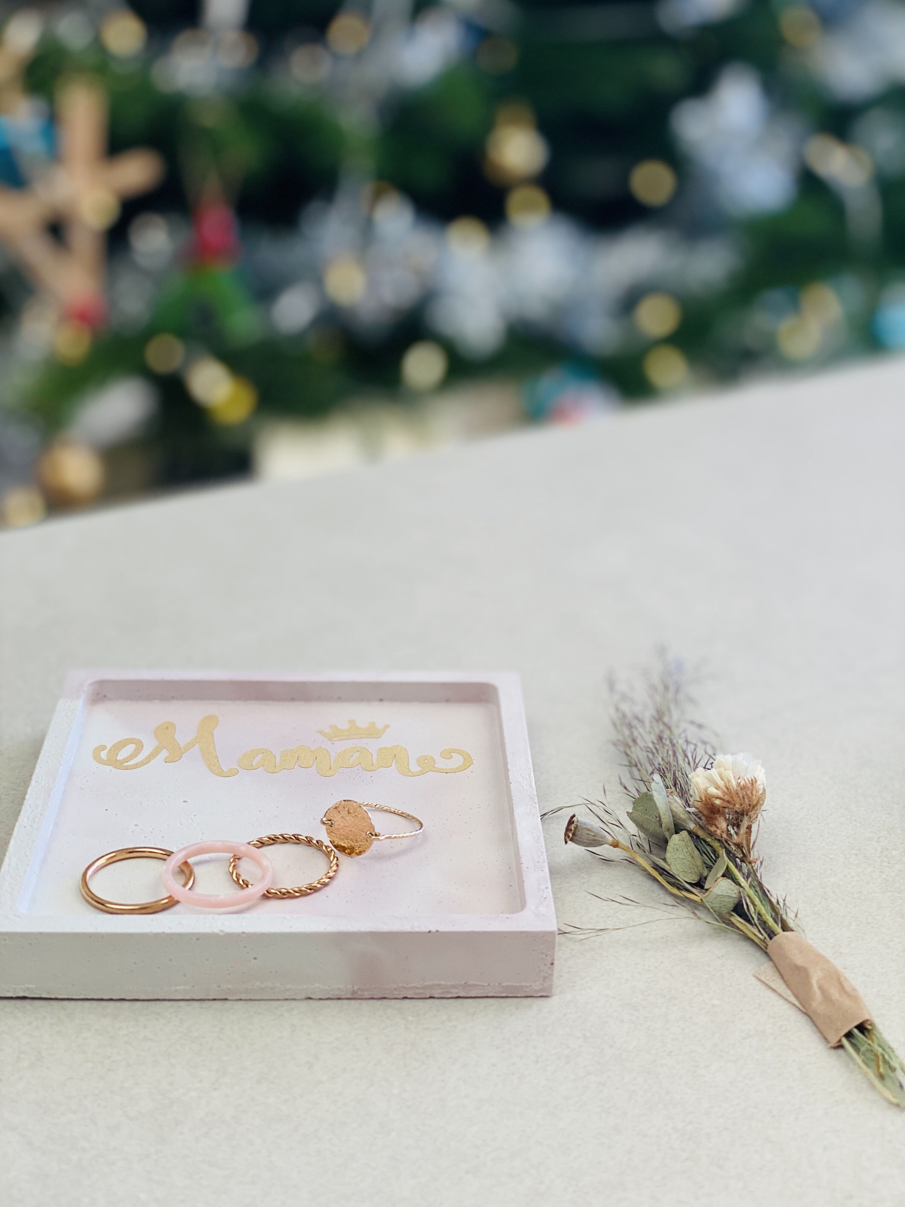 Fête des Grand-Mères : Plateau Bijoux - Mamie en Or
