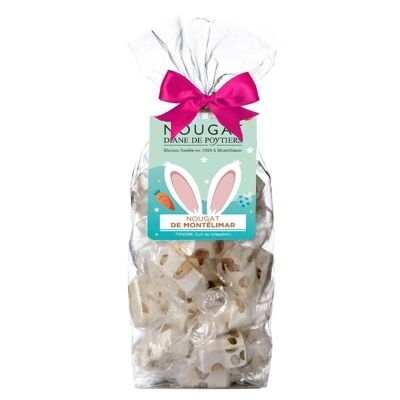 Nougat de Montélimar Pâques OREILLES sachet 150g - Nouvelle gamme !