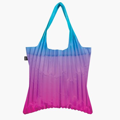 PLEATED Rainbow Blue Bag