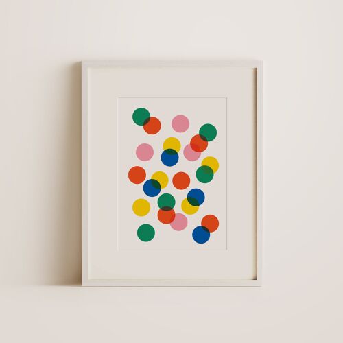 Confetti - Wall Decor Art Print