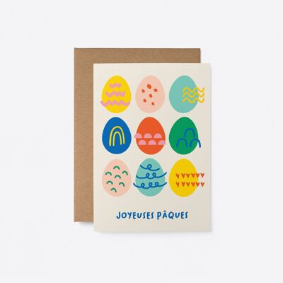Joyeuses Pâques – Carte de voeux