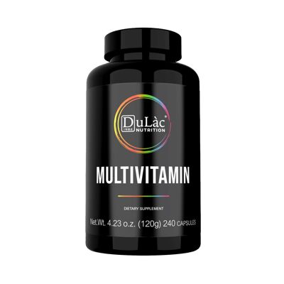 Suplemento Multivitamínico de Vitaminas y Minerales 240 Cápsulas