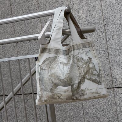 Albrecht Duerer Rhinocerus Recycled Bag