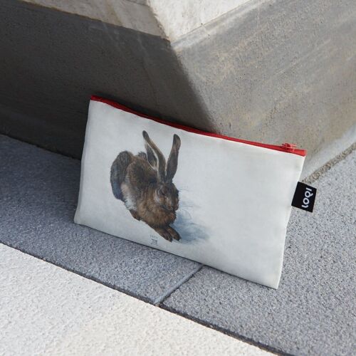 ALBRECHT DUERER Rhinocerus, The Large Piece of Turf, Hare Recycled Zip Pockets