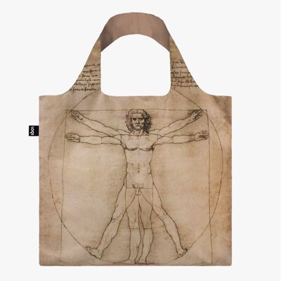 LEONARDO DA VINCI Study of the Proportions of the Human Body, Known as the Vitruvian Man Recycled Bag