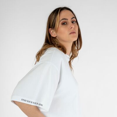 Oversized T-shirt made from organic cotton