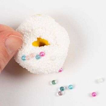 Kit DIY enfant - Donuts en pâte à modeler autodurcissante - 2 pcs 3