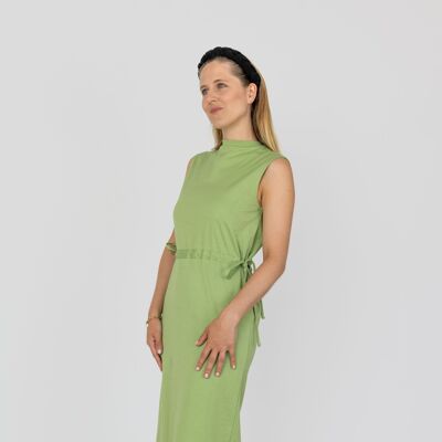 Midi dress made from organic cotton