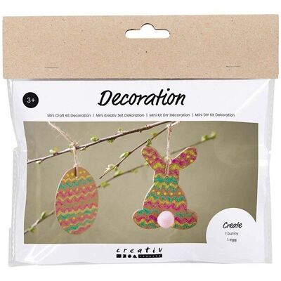 Easter DIY kit for children - Egg and Rabbit