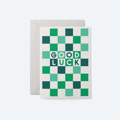 Good Luck - Greeting Card