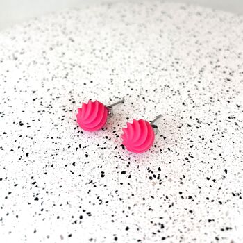 Mini boucles d'oreilles torsadées 5